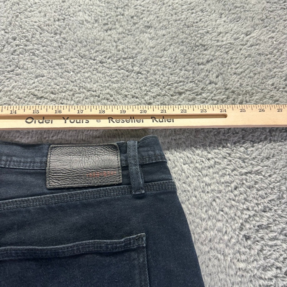 Iron Made Irontough Construction Jeans Mens 40x30 Black Cotton Denim Straight - Picture 7 of 10